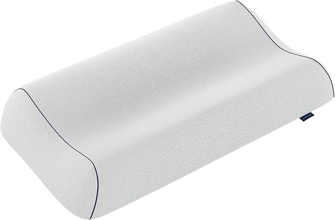 Technogel Anatomic Cooling Gel Pillow – Dual-Height Cervical Spine Support, Memory Foam Base, Pillow for Neck Pain Relief, Washable Cover, Side & Back Sleepers King Size