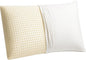OrganicTextiles Talalay Latex Pillow with Organic Cotton Cover (Standard Size, Firm), GOTS Certified, Bed Pillow for Sleeping, Neck Pain Relief Help, Head Support, for Side Back Stomach Sleeper