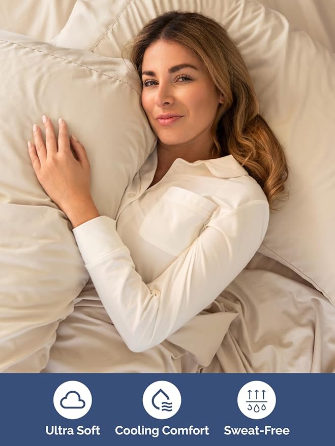 Extra Deep Queen Sheet Set - 6 Piece Breathable and Cooling Sheets - Hotel Luxury Bed Sheets Set - Easy & Secure Fit - Soft, Wrinkle Free and Comfy Sheets Set - Wheat Sheet Set with Extra Deep Pockets