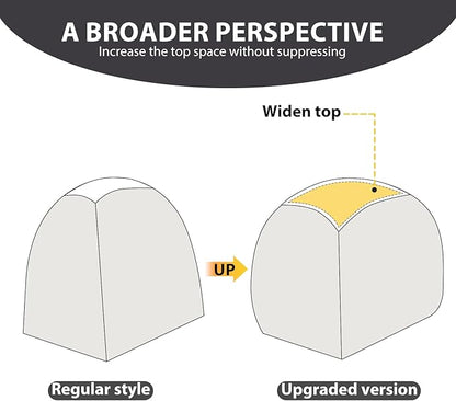 Pop Up Bed Tent 93% Blackout Large Space Portable Indoor Breathable Canopy,Twin Size 2 Doors Sleeping Privacy Tent for Kids and Adult Big Sleeping Cottage