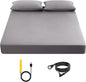 Grounding Sheet,90% Cotton + 10% Silver Fiber, Improves Sleep, Healthy Sleep Therapy(Gray,(60.1 * 80.2 * 15inch)