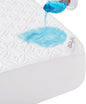 BEDLORE Waterproof Mattress Protector, Full Size Mattress Pad with Deep Pocket 6"-15" Depth, Soft Breathable Double Bed Mattress Cover for Bedroom, College Dorm, Hotel (White)