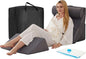 4PCS Wedge Pillow Set for After Surgery, Orthopedic Bed Wedge Pillow for Back Pain Relief, Sitting up in Bed,Recovery, Acid Reflux, Snoring, Body Pillow for Sleeping,Leg,Shoulder Support, Velvet Grey