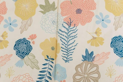 Beddy's Flower Blossoms Girls Durable Zipper Bedding for Kids, Bed in a Bag, Floral Sheets and Comforter, Easy to Make and Wash, Includes Pillowcase and Pillow Sham, Super Soft All Season