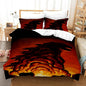 Duvet Cover Set Full Queen Size Dinosaur Comforter Cover 3 Pieces Bedding Set for Men Bedroom Deco 1 Piece Duvet Cover 2 Pieces Pillow Shames No Comforter Inside(Dino27, Full/Queen)