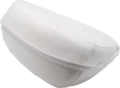 Dame Products Triangle Wedge Pillow for Couples - Support Cushion for Intimacy & Body Alignment - Bed Positioning Pillow with Washable Cover & Waterproof Liner - Oat Color