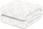 Avalon Bedding 100% Cotton Blankets King Size Thermal Blanket (108"x90") - Perfect Cotton Blanket King Size for Layering Bed in Any Season - Cotton Blankets for Bed (White)