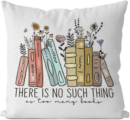 IWXYI Inspirational Classroom Pillow Covers - Classroom Pillows for Kids Reading Corner 18x18, Reading Room Reading Corner Kids Room Decor