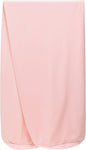 Case Only - Body Pillow Cover Stylish Silky Super Soft - 85% Spandex/ 15% Nylon Blend, Beauty - Breathable Pillowcase - Gentle on Hair Size 48 X 8, Cream Peach