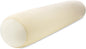 Straight Body Pillow, Full Size Premium Microbead,Side Sleeping/Maternity Pregnant Women, Supportive,Fluffy, Breathable, Cooling, 85/15 Spandex/Nylon Silky Anti-Aging - 48 X 8 - Off White Creme
