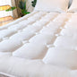 UNILIBRA Cal King Size Mattress Pad Cooling Rayon from Bamboo, Quilted Fitted Mattress Protector Pillow Top Long Mattress Cover with Deep Pocket Up to 21 Inches, Ultra Soft Filling Mattress Topper
