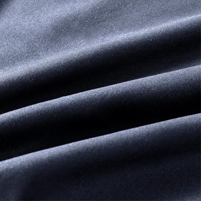 2 Pack Body Pillowcase 20 x 48 Inches Soft Comfortable Not Shrink Microfiber Body Pillow Cover, Navy Blue Body Pillow Cover with Hidden Zipper Closure