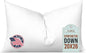 Pillowflex Synthetic Down Pillow Insert - 20x26 Down Alternative Pillow, Ultra Soft Standard Bed Sleeping Pillow, Large Rectangle Sham - 1 Decorative Pillow Form