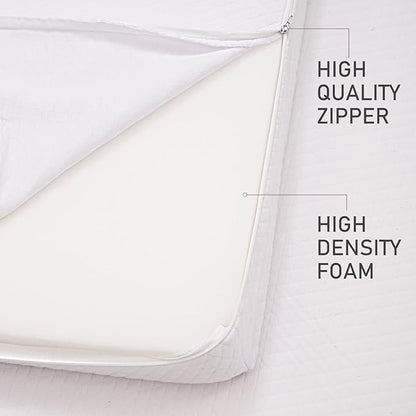 SUNYRISY Adjustable Wide Size Bed Wedge Pillow, Wedge Mattress Topper with Washable Cover, Mattress Wedge Lifter, Inclined Mattress Elevator for Acid Reflux, Neck & Back Pain, Anti-snoring, King