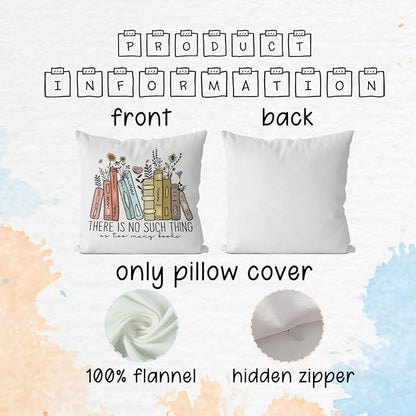 IWXYI Inspirational Classroom Pillow Covers - Classroom Pillows for Kids Reading Corner 18x18, Reading Room Reading Corner Kids Room Decor