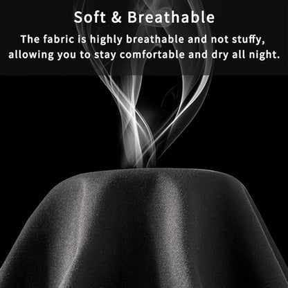 2 Pack Body Pillowcase 20 x 48 Inches Soft Comfortable Not Shrink Microfiber Body Pillow Cover, Black Body Pillow Cover with Hidden Zipper Closure