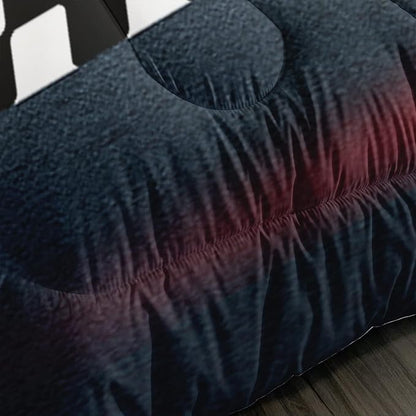 AILONEN Racing Car Comforter Set Twin Full Size, Plaid Patterns with Speed Race Car for Kids Boys Girls Teens Bedroom,3 Pieces,1 Quilt and 2 Pillowcases,Soft,Breathable