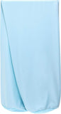 Case Only - Body Pillow Cover Stylish Silky Super Soft - 85% Spandex/ 15% Nylon Blend, Beauty - Breathable Pillowcase - Gentle on Hair Size 48 X 8, Sweet Baby Blue