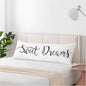 Decorative Body Pillow Covers 20x54inch Sweet Dreams, Funny Quote Super Soft Body Pillow Case Cushion Cover Wrinkle Fade Body Pillowcases for Bed/Sofa/Couch/Patio/Balcony