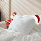 Goose Feather Down Pillows Standard Size Set of 1, Soft Pillows with 100% Organic Cotton Fabric, Luxury Hotel Quality Bed Pillow 1 Pack for Sleeping, Breathable & Fluffy (20" x 26")