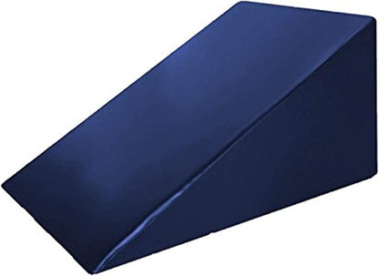Vinyl Foam Wedge Support Pillow, Therapeutic Foam Back and Legs Medical Quality Bed wedge