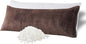WhatsBedding Memory Foam Body Pillow with Plush Fuzzy Cover, Full Body Pillow for Adults, Long Pillow for Sleeping, Soft Pillow Fluffy Supportive
