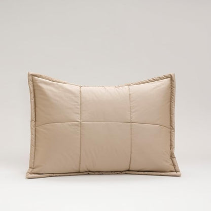 Cuddledown Chroma Comforter Sham | Soft, Lightweight | Oeko-TEX Standard 100 | Standard | 21" x 27" | Twig