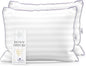 Queen Anne Hotel Collection Pillows – Luxury Down Alternative Bed Pillows (2-Pack, Queen Medium) – Ultimate Comfort, Hypoallergenic, Made in The USA
