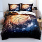 Basketball Bedding Set King Sport Duvet Cover Set for Boys Basketball Comforter Cover Sets for Bedroom Decor