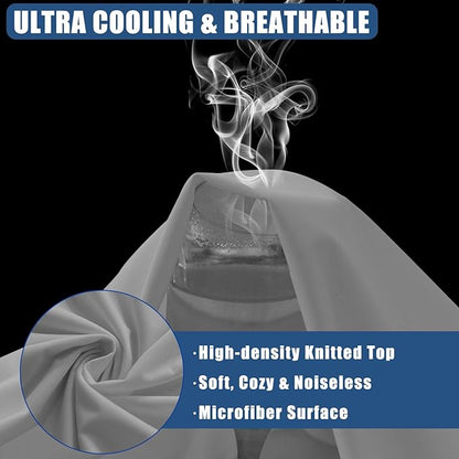 Waterproof Mattress Protector Twin XL Size, Breathable Mattress Cover, Fitted Deep Pocket Mattress Pad Cover Stretches up to 21 Inches, Soft Noiseless Bed Cover