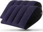 Portable Inflatable Wedge Pillow 2 Pack, Body Positioner for Sleep Support, Adjustable Travel Pillow - Lightweight Bed/Leg Support Pillow, Fast Inflation，for Home Outdoor Travel Blue