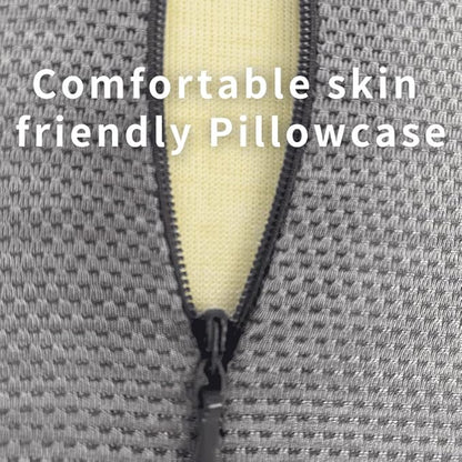 Bespilow Neck Support Pillow - Cervical Traction Device for Neck Pain Relief and Muscle Therapy - Memory Foam Neck Roll Pillow for Shoulder Pain Relaxation