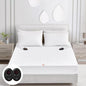 Bwarm Electric Heated Mattress Pad Cal King Size 72" x 84", Bed Warmer, 9 Heat Settings, 1-12 Hours Auto Off, Deep Pocket, Fast Heating, Machine Washable, Soft and Cozy