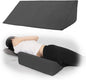 Bed Wedge Pillow for Side Sleeping Sponge Filled Body Positioning Triangle Pillow Suitable for Pregnancy and Surgery Prevent Bed Sore for Leg and Back Support with Pillow Case (Gray)
