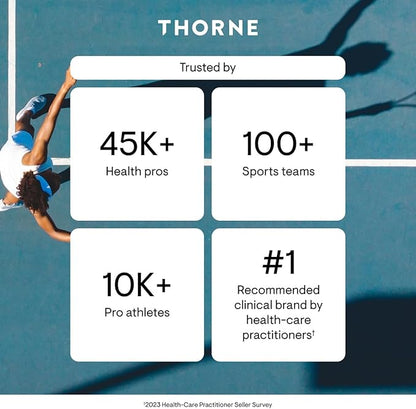 THORNE - Calcium - (Formerly DiCalcium Malate) - Chelated Calcium for Enhanced Absorption with DimaCal for Bone Density Support* - 120 Capsules