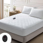 Bwarm Premium Quilted Heated Mattress Pad Twin Size, 39" x 75" Bed Warmer, 9 Heat Settings, 1-12 Hours Auto Off, Soft and Cozy, Deep Pocket, Fast Heating, Machine Washable