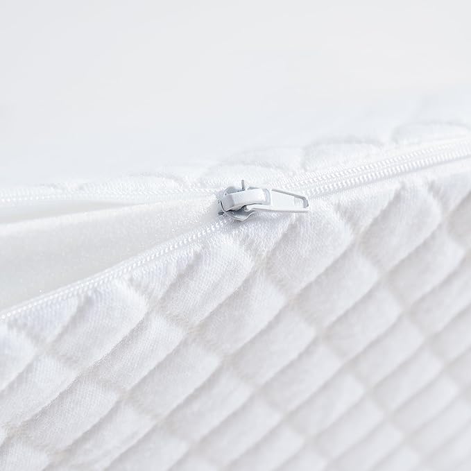Wedge Pillow Headboard Twin/XL Size - College Dorm Headboard Pillow Wedge with Ergonomic Support for Sleeping, Reading, Watching and More - CertiPUR-US Memory Foam & Removable Cover