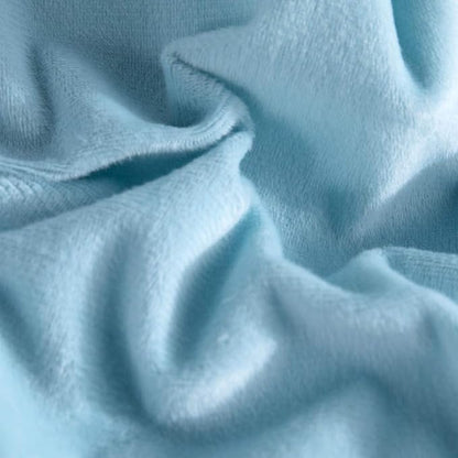 Wajade Fluffy Fuzzy Faux Fur King Size Comforter Set - King Duvet for Warm and Cozy Soft Bedroom 3 Pieces Premium Bedding Comforter Sets Galaxy Blue