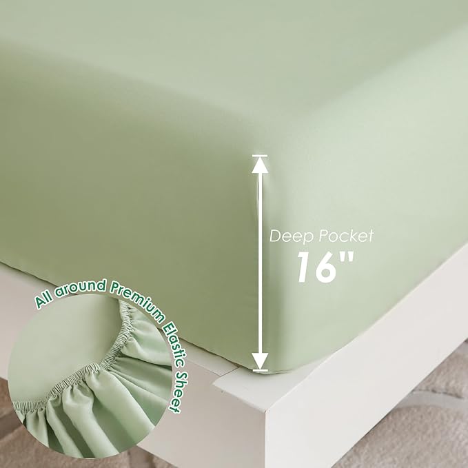 Toddler Comforter Set for Kids, Boys, Girls, 4 Pieces Bed-in-a-Bag Bedding Set, All Season Ultra Soft Sheets Set with Comforter, Winter Forest