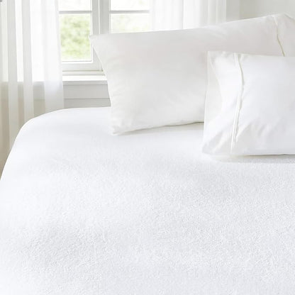 Ruili Waterproof Mattress Protector - Soft Breathable Noiseless Waterproof Cover, Machine Washable - Stretchable Fits 8-18" Deep Pockets (Twin XL Size)