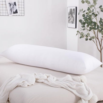 60x180cm Long Dakimakura Hugging Body Pillow Core - White Inner Pillow Insert