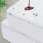 Queen Mattress Protector 2 Pack Waterproof Cooling Queen Mattress Pad Cover, Viscose 3D Air Breathable Fabric, Fitted 8-18 inch Deep Pocket, Washable Noiseless