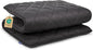Aircliff Japanese Floor Mattress Futon - Foldable Tatami Mat, High Density Foam Sleeping Pad, Shikibuton, Designed in Japan, Roll-Up Floor Bed for Dorm, Lounger, or Guest Use (Grey, Twin)