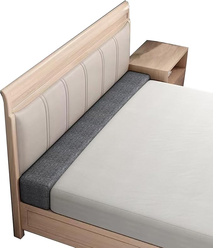 SAMTY Bed Gap Filler for headboard Space Gap Filler Bolster Pillow Stopper for Sofa Crack Filler Between Headboard and Mattress 36x4x4 Inch