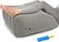 Inflatable Leg Elevation Pillow, Wedge Pillow for Sleeping, Portable Wedge Pillow, Improve Circulataion and Reduce Swelling, for Sleeping, Recovery, Pregnant (Grey)