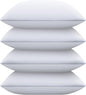 Bed Pillows for Sleeping Standard Size Set of 4,Down Alternative Filling,Pillows for Back, Stomach or Side Sleepers