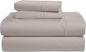 LANE LINEN 100% Egyptian Cotton Bed Sheets - 4PC Queen Sheets Set, Long Staple Cotton Bedding Sheets, Sateen Weave, Luxury Hotel Sheets, Deep Pocket - Nacreous Clouds