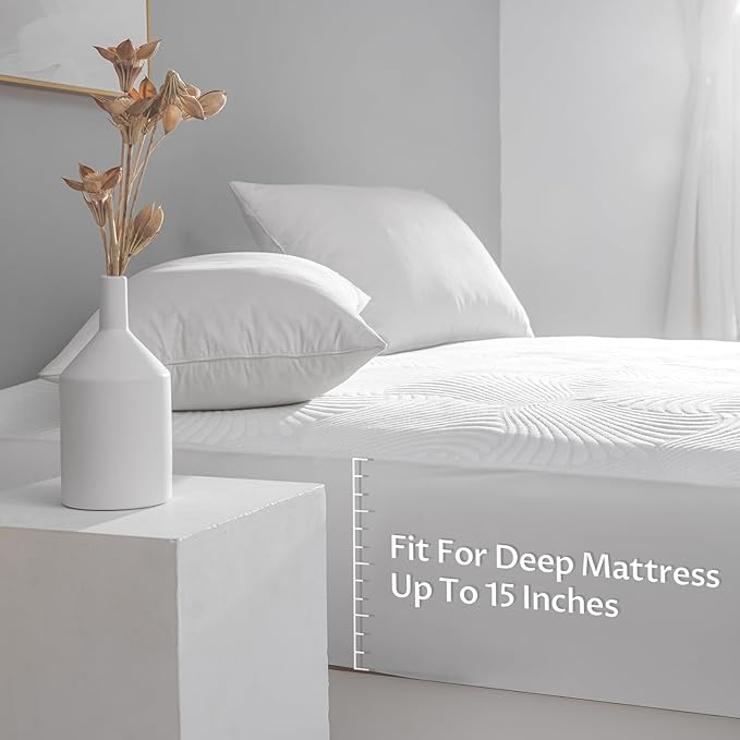 Twin XL Size Electric Heated Mattress Pad - Bed Warmer with Memory & Preheat Functions, 12 Heat Settings Single Control for 1-12 Hours Auto Off, Lighted Button