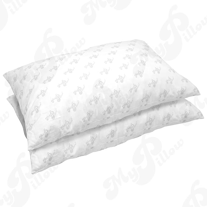 MyPillow Bedding Bed Pillows for Sleeping King Size, Set of 2, for Back, Stomach or Side Sleepers Classic Pillow [King, Combo]