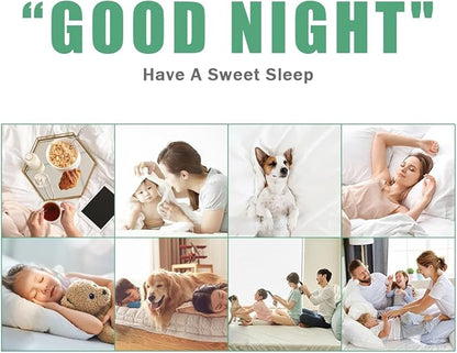 Queen Size Waterproof Mattress Cover, Premium Terry Top Mattress Cover, Breathable, Noiseless, Cooing & Machine-Washable Bed Cover with 21" Deep Pocket
